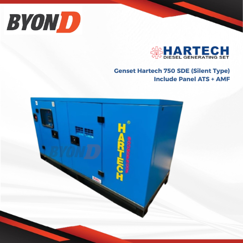 Genset Hartech 750 SDE with AMF BUILT IN + ATS